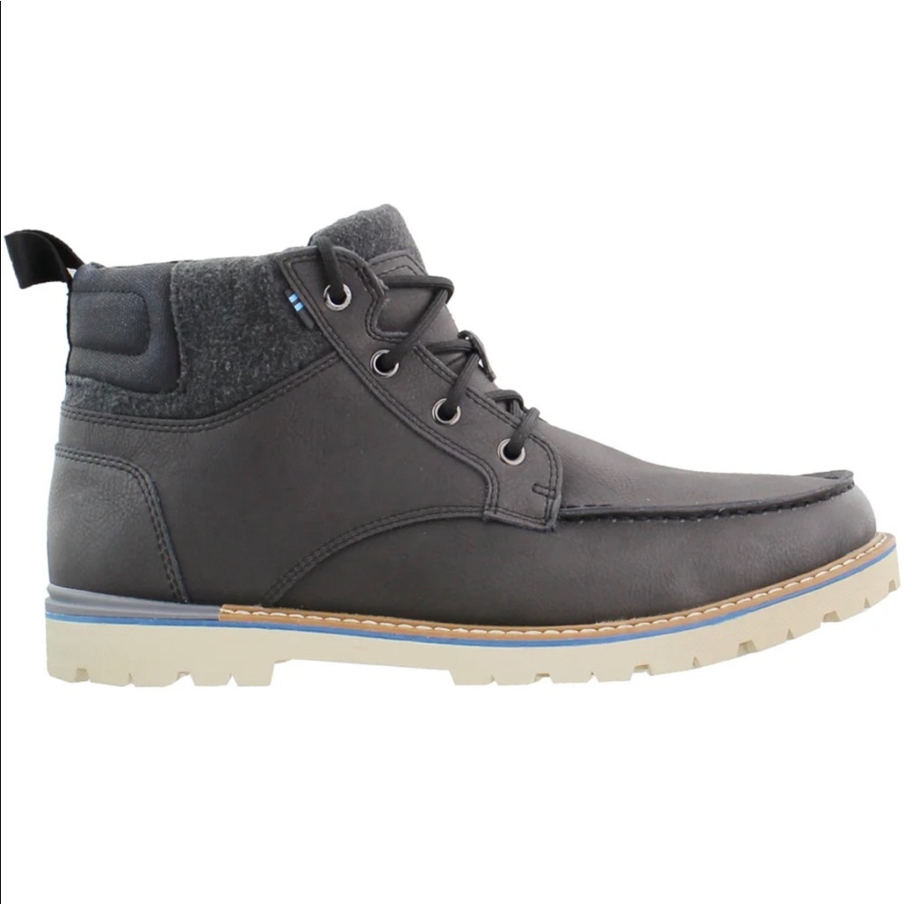 TOMS MENS Hawthorne Waterproof Lace Up Boots